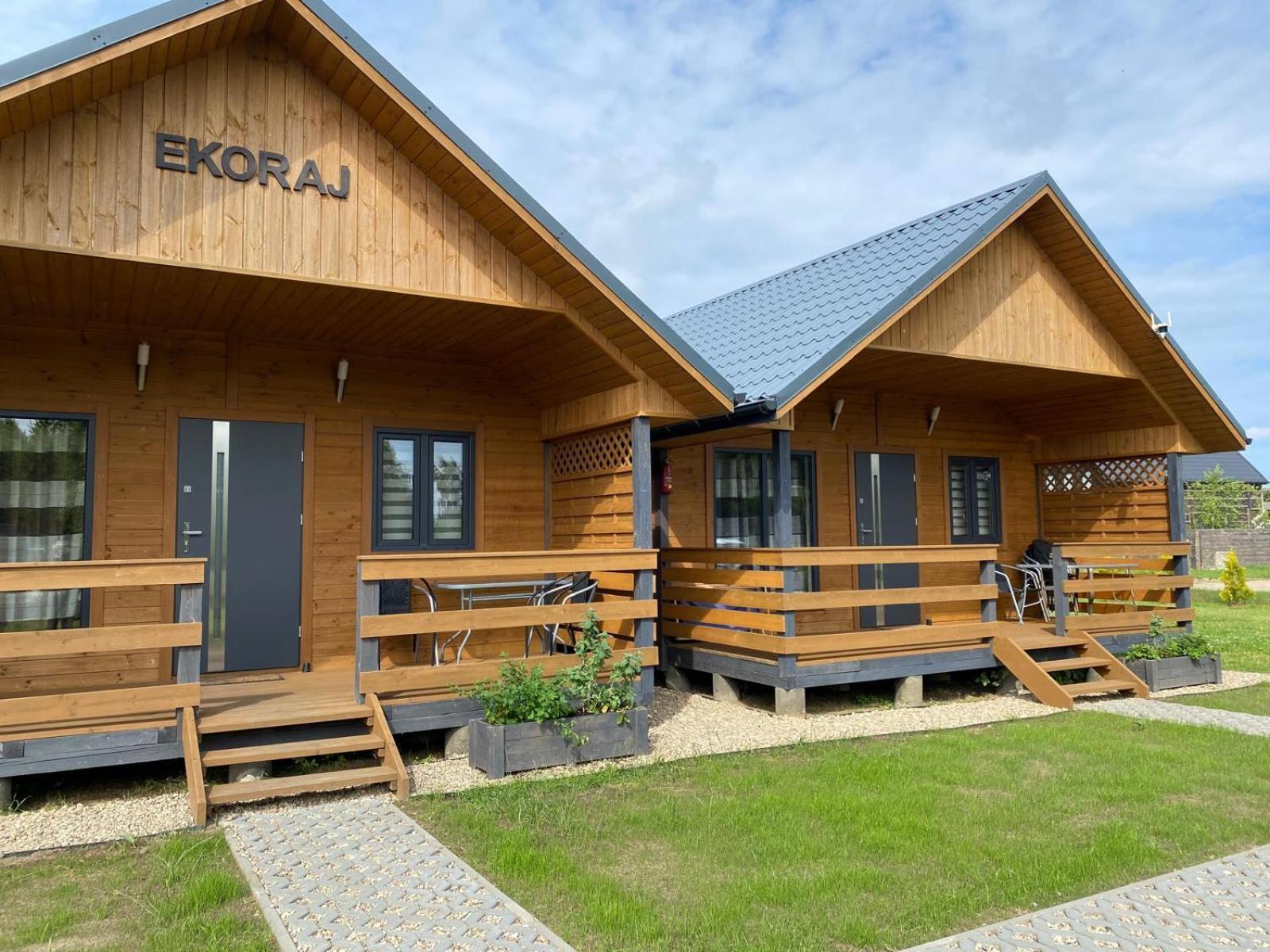 Domki Ekoraj Jezierzany Exterior photo